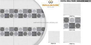 Dalle aspect marbre émaillé poli de style classique moderne 400x400mm brique réfractaire pour murs intérieurs - Product Image 5