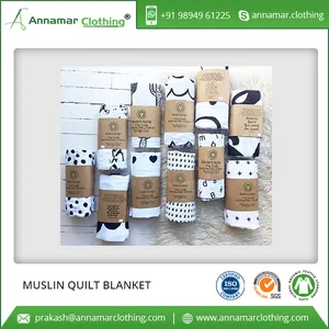 Manta de muselina para bebé, diseño personalizado, certificado CPSC - Product Image 1