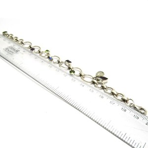 Pulseras de Plata de Ley 925 con Dijes de Varias Formas y Piedras, Estilo Bohemia, para Mujer/Unisex, de Shri Ashapura Jewels, Ideales para Bodas y Fiestas Cristianas - Product Image 6