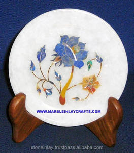 Exclusive Inlay Marble Plate - Product Image 1