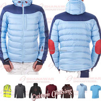 Veste matelassée longue à col montant de style militaire pour homme, imperméable, respirante, séchage rapide, écologique, plusieurs couleurs