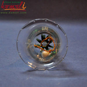 Adornos navideños de cristal soplado transparente, campana, decoración de árbol - Product Image 6