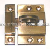 OMG Industries Sash Door <b>Window</b> Brass Tower Lock Framed Automatic Revolving <b>Latch</b> Gate Bolt - Product Image 3