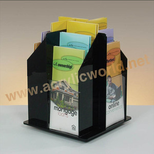 Vente directe d'usine personnalisée A5/A4 acrylique porte-brochure présentoir - Product Image 5