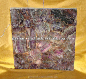 Mesa de amatista púrpura, mesa de café - Product Image 3