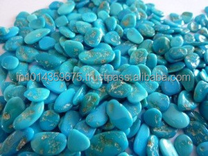 Cuentas de turquesa, venta al por mayor, piedra turquesa natural, belleza durmiente, cuentas de turquesa para la fabricación de joyas - Product Image 5