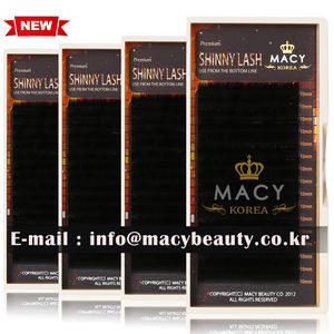 Extensions de cils professionnelles noires brillantes, Volume individuel, cils en vison, marque privée, personnalisées - Product Image 3