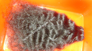 Extensions de cheveux brésiliens naturels, cheveux non traités, 100% naturels, bouclés, idée de cadeau, vente en gros - Product Image 4