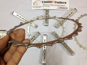 Rétracteurs abdominaux manuels en acier inoxydable Warwick Turner avec 6 lames toutes tailles disponibles comprend un porte-aiguille - Product Image 4