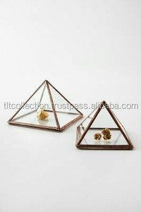 Glass <b>T</b>-<b>light</b> holder Multipurpose Storage Box - Product Image 2