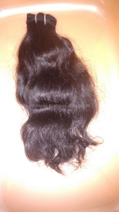 Cabello indio Virgen sin procesar, cabello ondulado, venta al por mayor, cabello indio en la india - Product Image 2