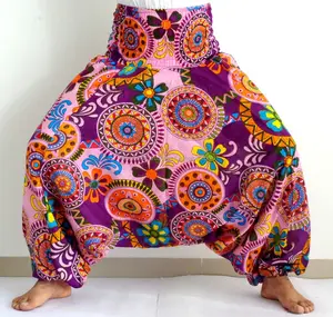 Mujeres señoras nueva Ali Baba pantalones Boho pantalones Harem indio/pantalones/Pantalones - Product Image 1