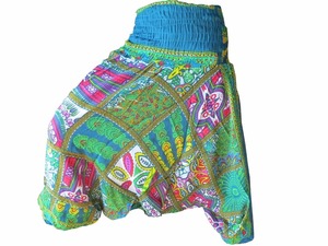 Boho Gipsy Rayon <span class=keywords><strong>Harem</strong></span> 바지 여성용 여름 요가 바지-허리 춤과 여름 착용 점프 슈트에 로고가 플러스 사이즈 코튼