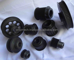 OEM tùy chỉnh nhôm/thép cơ khí Truyền tải điện Công cụ lái xe hoàn hảo thời gian ròng rọc 1 rãnh 10mm Đường kính lỗ khoan - Product Image 4