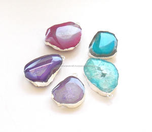 ขั้วต่อ Boho แบบวินเทจทำด้วยมือพลอยหลายชิ้นขอบควอตซ์แสงอาทิตย์ชุบทองสไตล์คลาสสิกสำหรับของขวัญปาร์ตี้ - Product Image 2