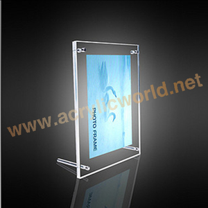New <b>design</b> Plastic acrylic V shape <b>menu</b> holders/table tent stand <b>menu</b> sign rack - Product Image 6