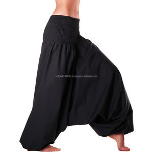 Indien Sarouel Gitan Hippie Baggy Pantalon Femme Pantalon Boho Yoga Pantalon Décontracté - Product Image 1
