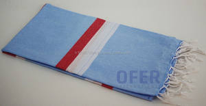 HAWAIIAN PESHTEMAL hammam turc, serviette pestemal directement de l'usine, paréo de plage à rayures multicolores pestamal arc-en-ciel - Product Image 3