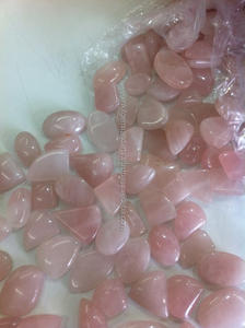 Bulk Wholesale <b>Cheap</b> Pink Rose Quartz Cabochons - Product Image 4