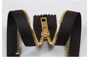 Cierre Metálico Automático de Alta Calidad OZL al por Mayor, Modelo No.5, Color Oro Rosa, GMA - Product Image 3