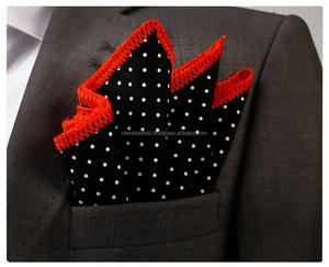 Venta al por mayor impresión Digital de poliéster-algodón-ropa de bolsillo cuadrado, pañuelo - Product Image 1