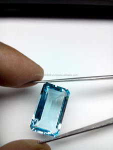 Topacio Azul Cielo Sintético en Cristal, Gema al por Mayor - Product Image 4