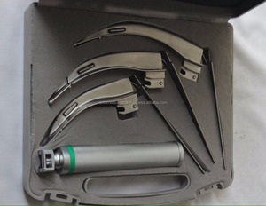 McCoy Flexi-Tip Fiberoptic LED Laryngoscope Set Blade Model 4843 <b>Electric</b> CE Certified Class II ISO13485 - Product Image 6