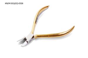 อุปกรณ์ทำเล็บที่ดีที่สุดสำหรับการส่งออกชุดทำเล็บมือและเล็บเท้าเครื่องมือทำเล็บแบบมืออาชีพทำจากเหล็กแข็งสีทองสำหรับ N-112 - Product Image 6