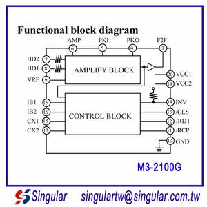 M3-2100G วงจรรวมไอซีถอดรหัสแม่เหล็กแบบขายดี แพ็คเกจ SOIC 20 ขา ความเร็ว 300-15000 บีพีเอส อุณหภูมิ -10 องศาเซลเซียส ถึง 50 องศาเซลเซียส - Product Image 6