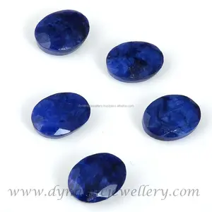 12x16mm safira de forma oval corte autêntica pedra preciosa