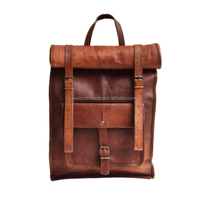 Mochila de Cuero/Bolsa de Viaje - Product Image 1