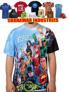 เสื้อยืดระเหิดผู้ผลิตปากีสถานครึ่งแขนแขนธรรมดาพร้อมพิมพ์ด้านหน้าด้านหลังขายส่งเสื้อยืดระเหิด - Product Image 3