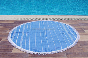 Rond Pestemal Serviette Turque de son Créateur/Inventeur Roundie Tissés et Imprimés - Product Image 5