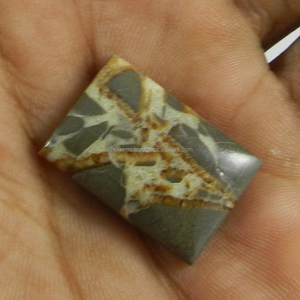 พลอยสีม่วงธรรมชาติ25X17มม. Cabochon 20.25 Cts พลอยหลวมสำหรับทำเครื่องประดับ - Product Image 3