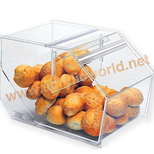 Porte-bonbons en acrylique, boîte d'exposition, récipient à gâteau de comptoir en Lucite - Product Image 3