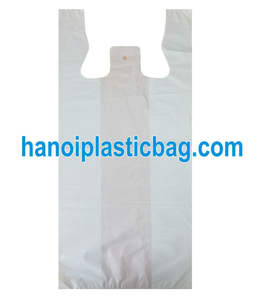 HDPE 100% recycle ecofriendly cheap price t shirt bag - Product Image 3