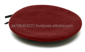 Otoño Invierno boina sombrero 100% lana de gran tamaño estilo Pintor británico y francés patrón impreso - Product Image 6