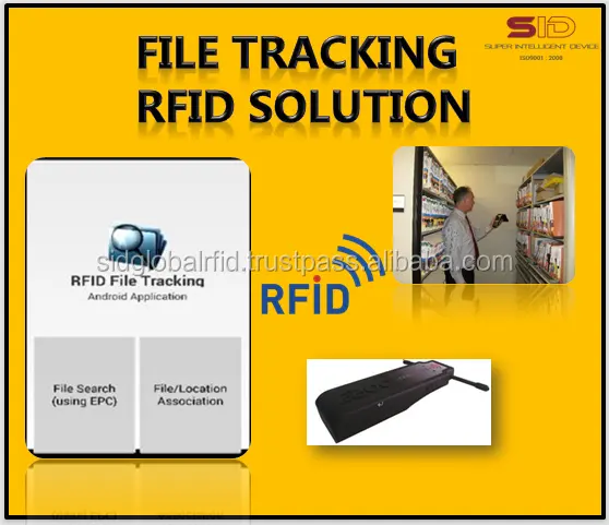 UHF RFID 파일 문서 추적 솔루션 법률 회사-SID Global