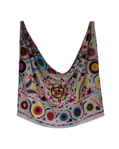 Venta caliente auténtico bordado a mano tamaño doble Suzani tapiz colgante de pared Suzani ropa de cama - Product Image 1