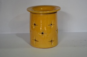 Moroccan Handmade Pottery Incense Burner Traditional <b>Oil</b> <b>Diffuser</b> with Rose Scent Marrakech Craftsmanship Wholesale - Product Image 3