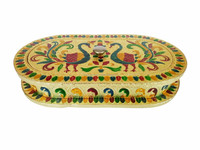 Boîte à chocolat Meenakari, 20 pièces, décorative en forme de capsules, faite à la main, désodorisant de bouche