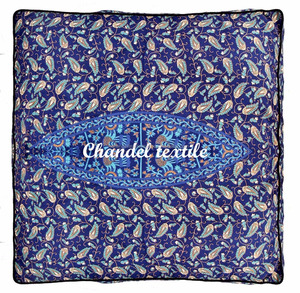 Mandala Square Floor Pillow Tapiz Meditación Funda de cojín 35 "Bohemian Floor Cojín Fundas Elefante Asientos Arte indio - Product Image 3