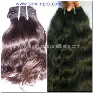 ผมมนุษย์100% ไม่หลุดร่วงและไม่พันกันต่อผมต่อผมมนุษย์ผมหยิกธรรมชาติ - Product Image 2