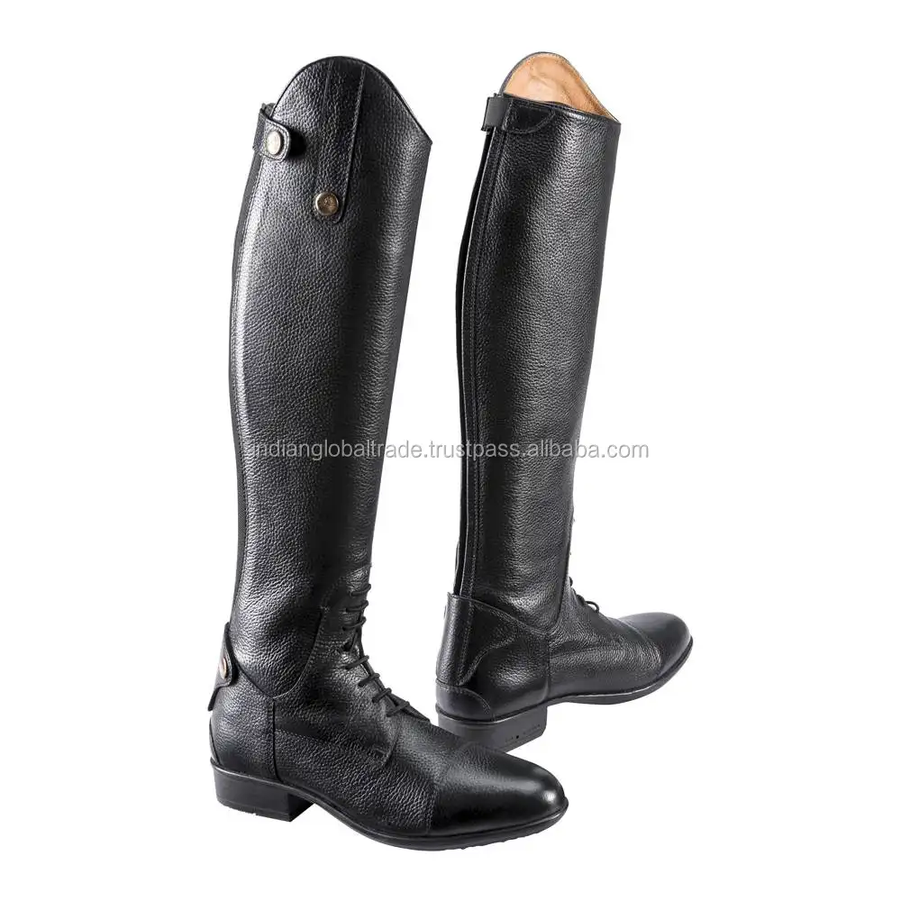 Riding Long Boots | Leather Horse Riding Knee Boot | Long Boot From India Long Boots Horse Riding