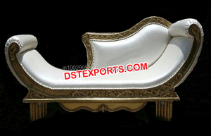 Canapé en argent sterling, ensemble canapé avec chaises, pour scène de mariage - Product Image 2