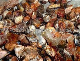 Agate de feu rouge naturelle, pierre brute, matière première, fabrication et approvisionnement en gros - Product Image 2