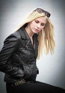 Vestes et hauts en cuir pour femmes, vêtements d'extérieur de haute qualité, à la mode, décontractés et de fête - Product Image 5