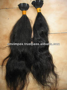 ผมดิบแบบเรีมีเกรด12A ยังไม่ได้ผ่านกระบวนการผมชาวอินเดียผมหยิกจากอินเดีย100% - Product Image 5
