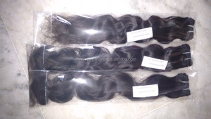 Wholesale Indian Virgin Hair Extensions Unprocessed Remy Hair Weaving Natural Raw <b>Body</b> <b>Wave</b> in India - Product Image 5