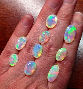 Tự Nhiên OPAL Cắt Tone Hỗn Hợp Hình Dạng Đánh Bóng Lỏng Đá Quý Bán Buôn Trực Tiếp